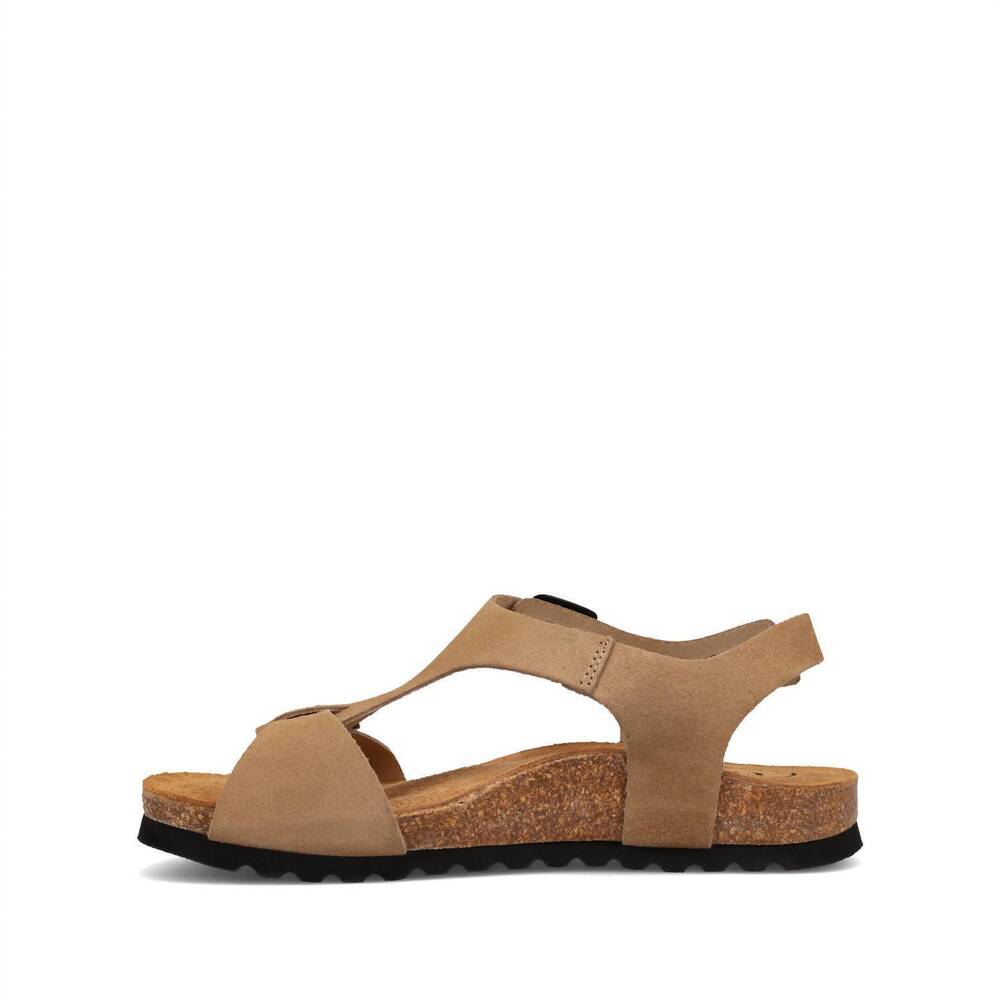 NEW TAOS women's mvp sandal in oat suede